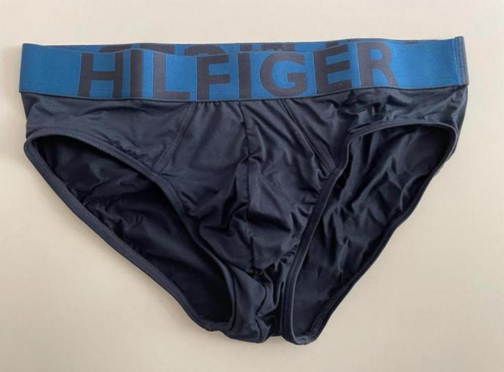 Slip en microfibre Tommy Hilfiger Nouveau, Envoi, Bleu, Tommy hilfiger, Slip