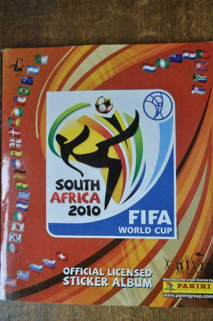 PANINI COMPLEET ALBUM WORLD CUP SOUTH AFRICA 2010, Verzamelen, Verzenden, Gebruikt, Poster, Plaatje of Sticker