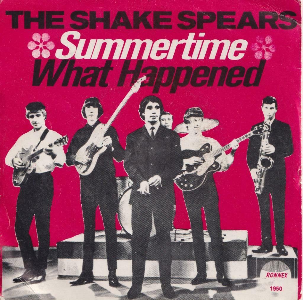 The Shake Spears – Summertime / What happened - Single, Enlèvement ou Envoi, Utilisé, Pop