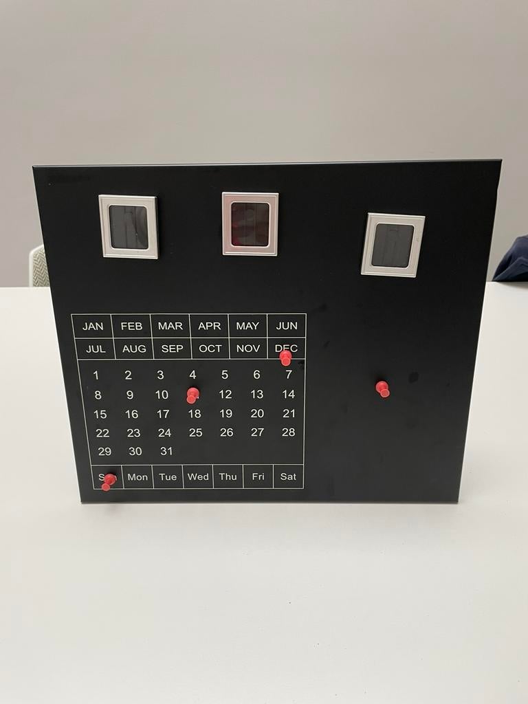 Planificateur magnétique. Avec socle ou à suspendre., Utilisé, Tableau magnétique