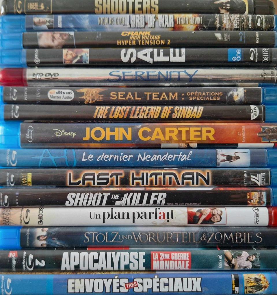 Blu-Ray Movies - 2,50€, Enlèvement ou Envoi, Utilisé, Action