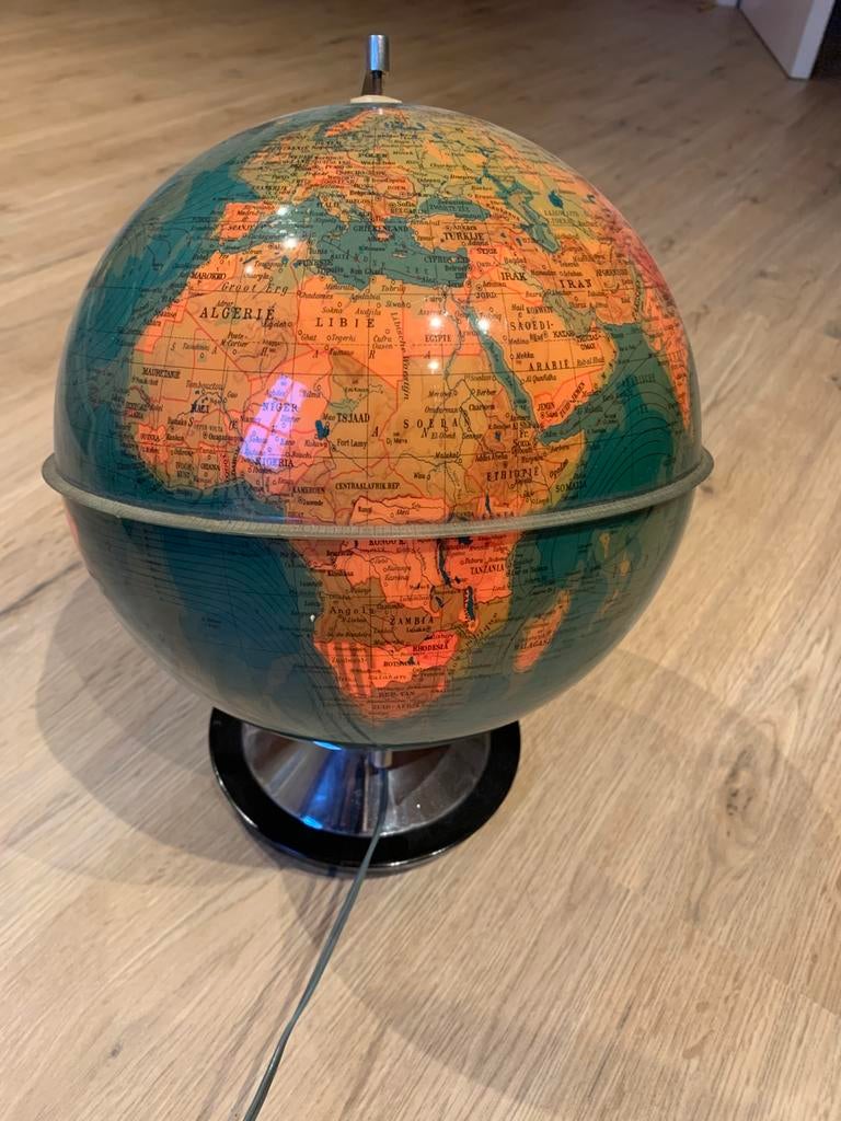 Wereldbol, Ophalen, Verlicht, Gebruikt