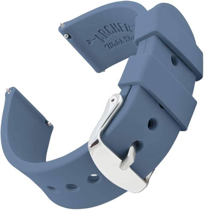 Horlogebandje van rubber | GRATIS LEVERING, Handtassen en Accessoires, Armbanden, Overige kleuren, -, Verzenden, -