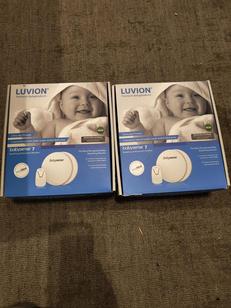 2 X LUVION Babysense (waarschuwing bij onregelmatige adem), Enlèvement ou Envoi, Neuf
