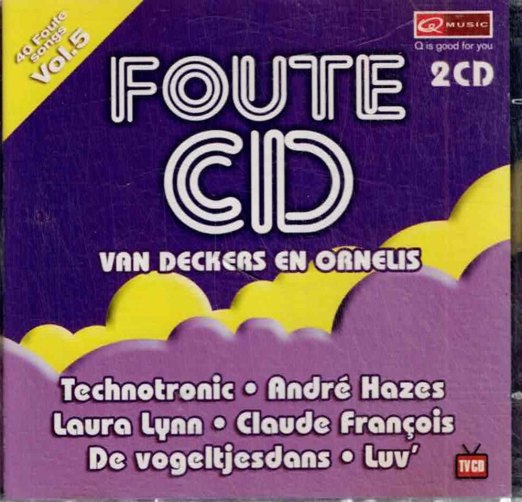 2 x CD   -   Foute CD Van Deckers En Ornelis - Vol. 5, CD & DVD, CD | Autres CD, Enlèvement ou Envoi