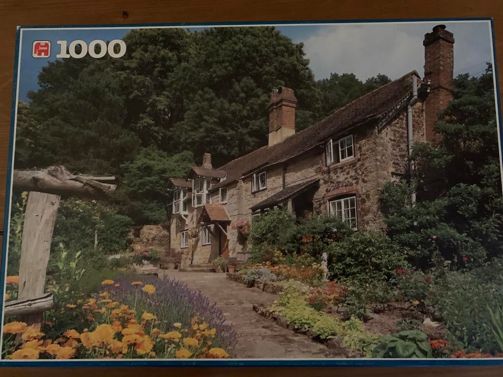 Puzzle 1000 pièces, Enlèvement, 500 à 1500 pièces, Utilisé, Puzzle