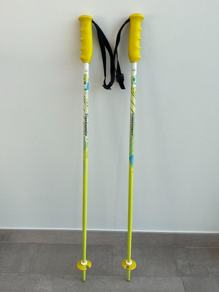 Kinder ski stokken - lengte 85 cm, Ophalen of Verzenden, Zo goed als nieuw, Ski, Stokken