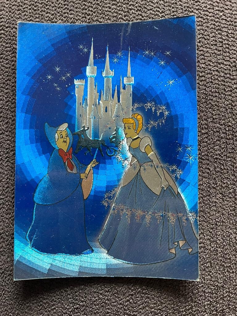 Postkaart Disney couleur magiques Assepoester, Verzamelen, Disney, Verzenden