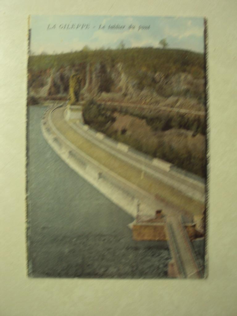 53468 - LA GILEPPE - LE TABLIER DU PONT - ZIE 2 FOTO'S, Envoi