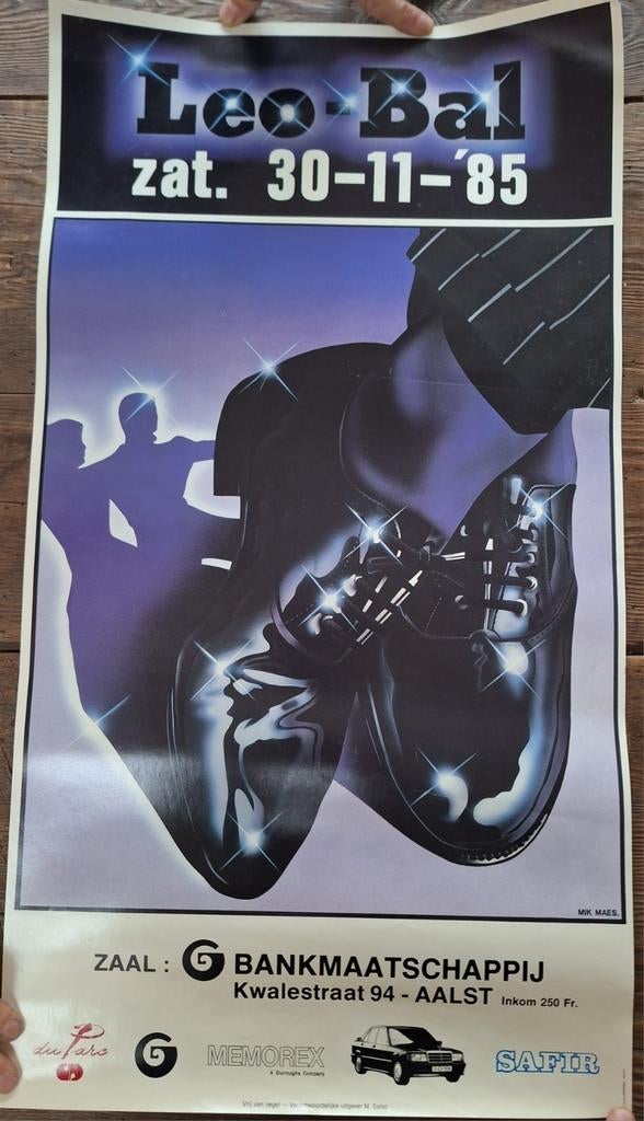 Unieke poster Aalst, Verzamelen, Posters, Ophalen of Verzenden, Zo goed als nieuw