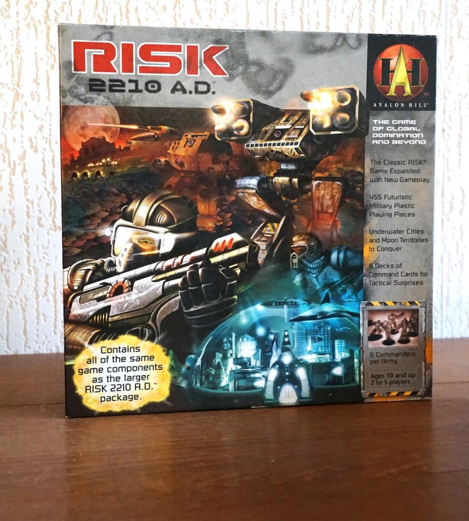 Risk 2210 AD bordspel, Hobby en Vrije tijd, Ophalen of Verzenden, Gebruikt