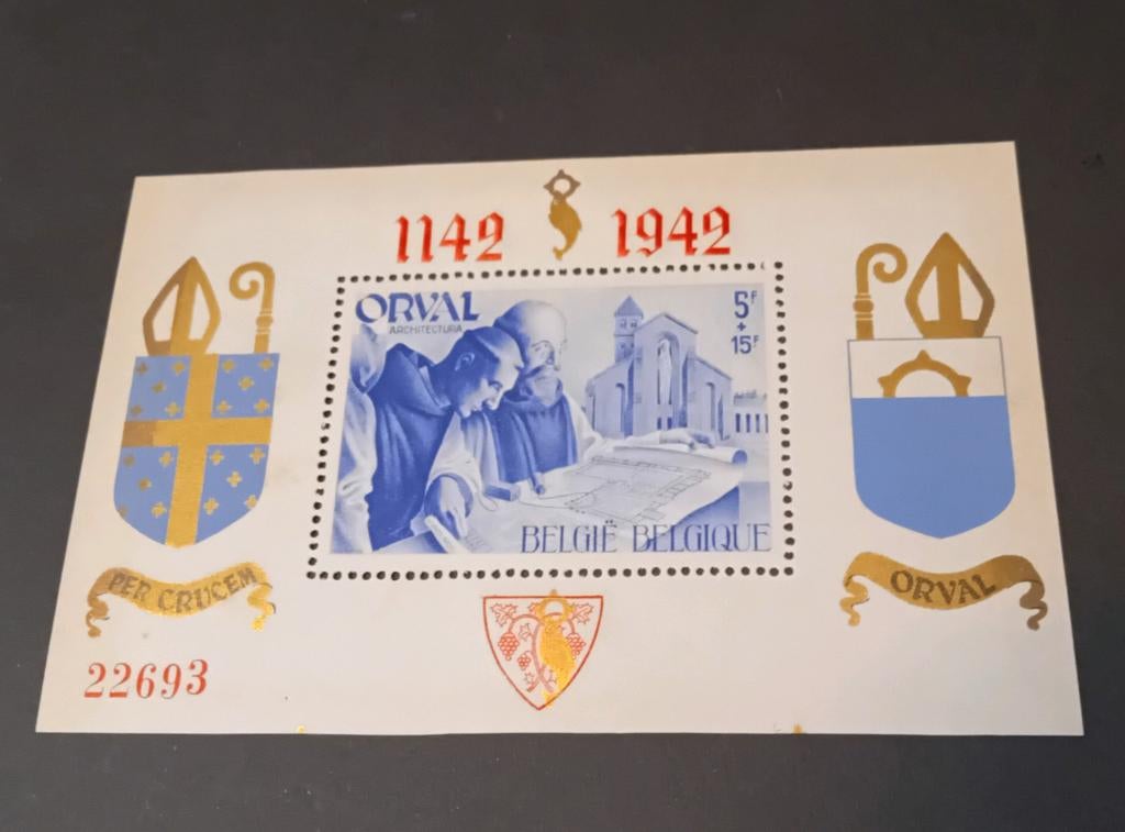Blocs belges Orval de petite taille 18/19** lot 449B, Enlèvement ou Envoi, Neuf