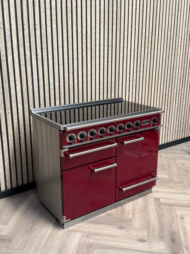 Falçon Deluxe Bordeaux à induction 110 cm avec air chaud, Electroménager, Cuisinières, Enlèvement ou Envoi, Gril, Électrique