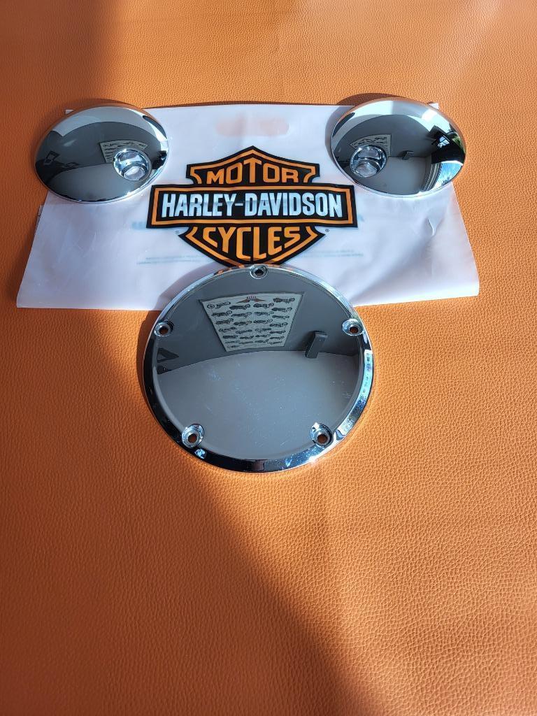 Original harley davidson derby cover, Motoren, Ophalen of Verzenden