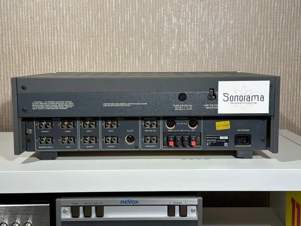 ReVox B750 MKII, R, Reconditionné, R, 60 à 120 watts