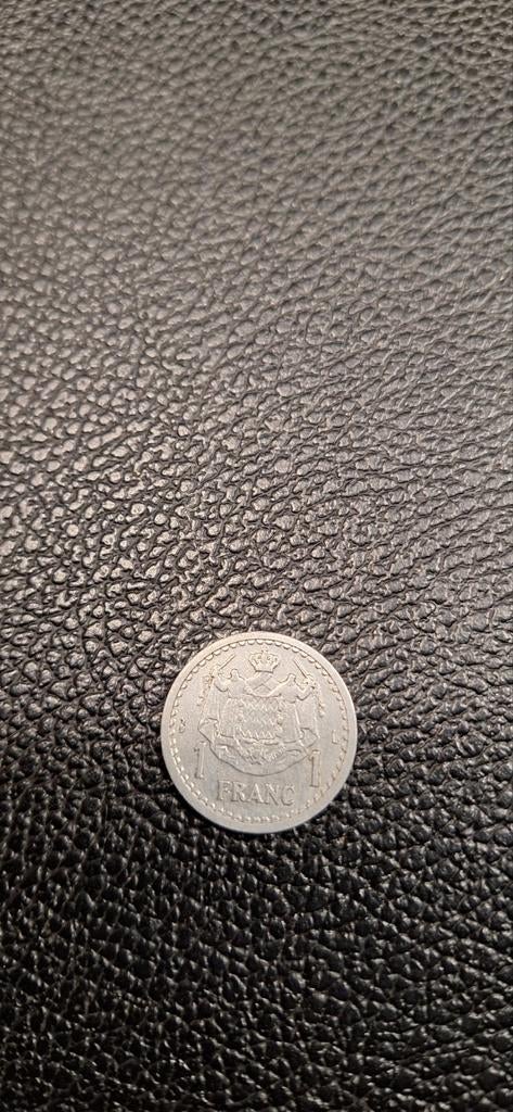Monaco 1 franc 1943, Postzegels en Munten, Ophalen of Verzenden