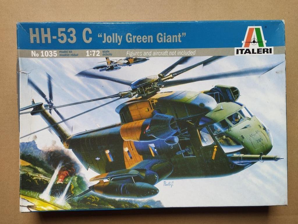 HH-53C "Jolly Green Giant", Italeri 1035, Hobby & Loisirs créatifs, Modélisme | Avions & Hélicoptères, Neuf, 1:72 à 1:144, Hélicoptère