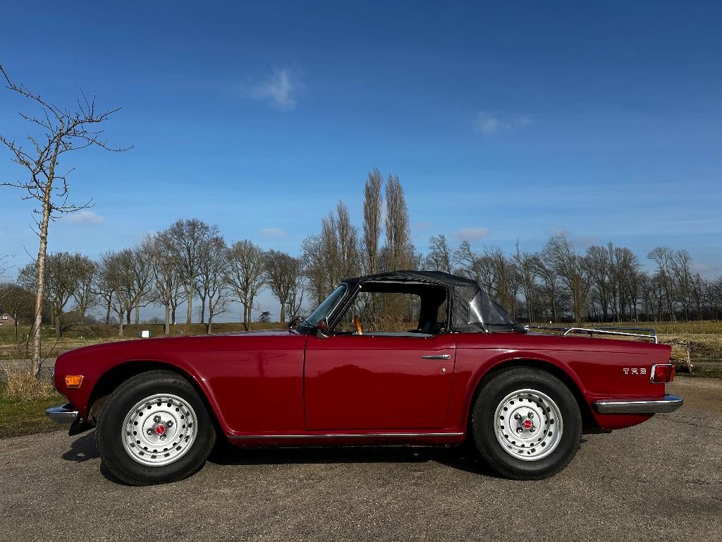 Triumph TR6, Auto's, TR6, Zwart, 2498 cc, Leder