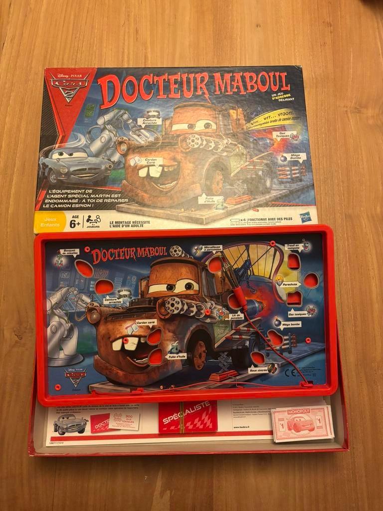 Docteur Maboul Cars, Enlèvement, Comme neuf, HASBRO GANING