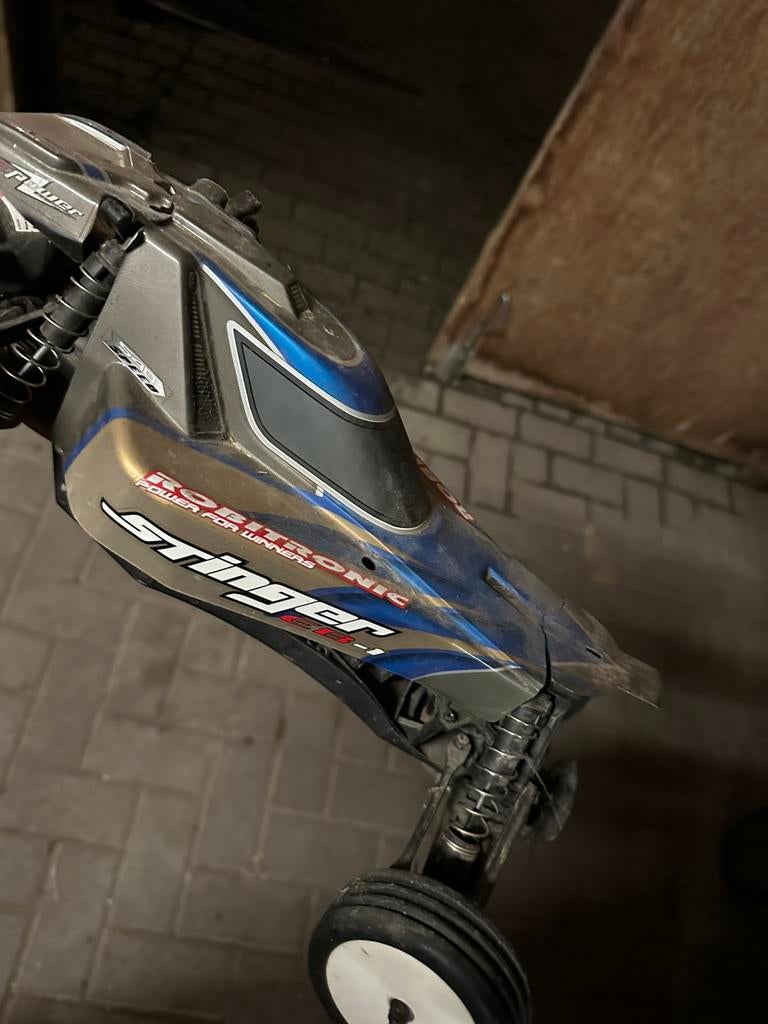 Robitronic Stinger EB-1 RC auto, Hobby en Vrije tijd, Modelbouw | Radiografisch | Auto's, Ophalen, Gebruikt