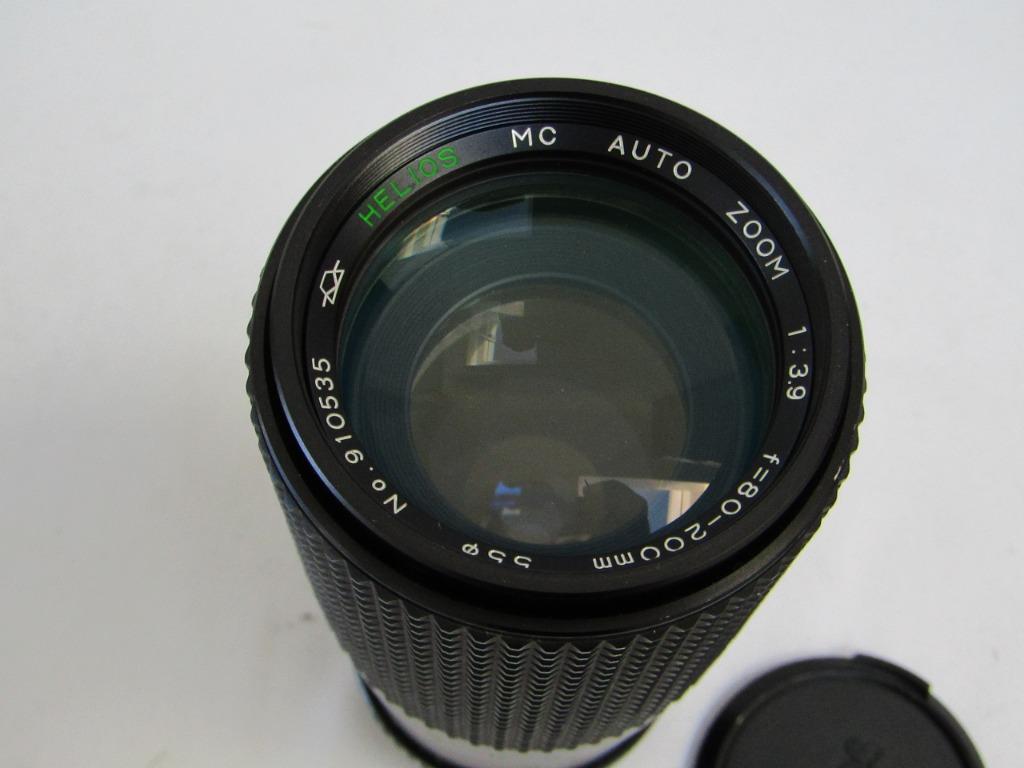 Helios 80- 200 mm zoomlens, Ophalen of Verzenden, Gebruikt, Telelens, Zoom