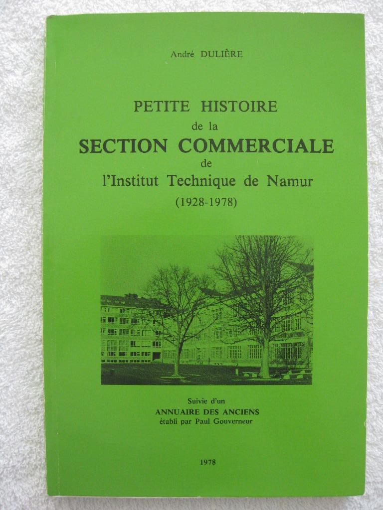 Namur ITN – André Dulière - 1978, Enlèvement ou Envoi, Utilisé