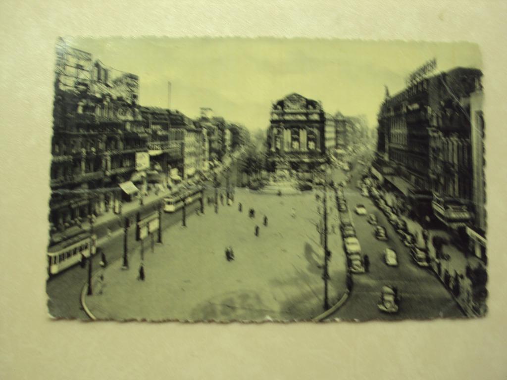 52380 - BRUXELLES - LA PLACE DE BROUCKERE, Envoi