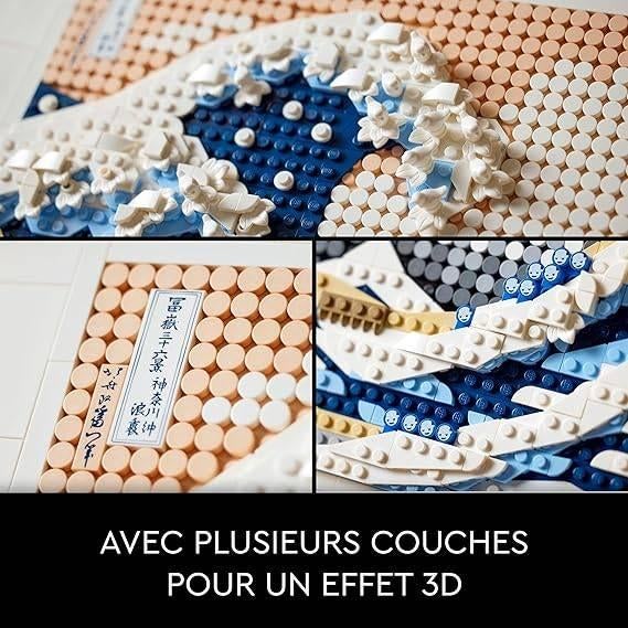 LEGO ART | Hokusai Grote Golf | GRATIS LEVERING, -, Verzenden, Nieuw, LEGO