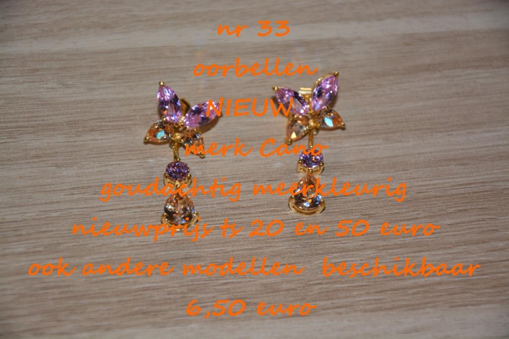 33. Bijou : boucles d'oreilles, NEUF, frais de port inclus, Or, Envoi, Neuf, Puces ou Clous