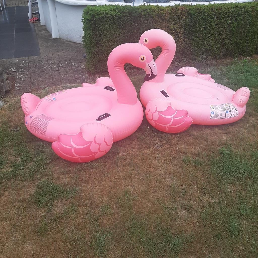 Zwembad flamingo, Ophalen of Verzenden, Zo goed als nieuw