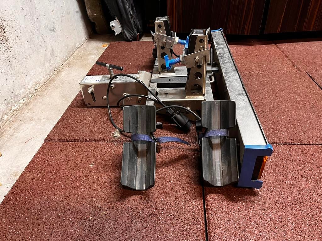 Twinny load fietsrek, Enlèvement, 2 vélos, Utilisé, Support d'attelage