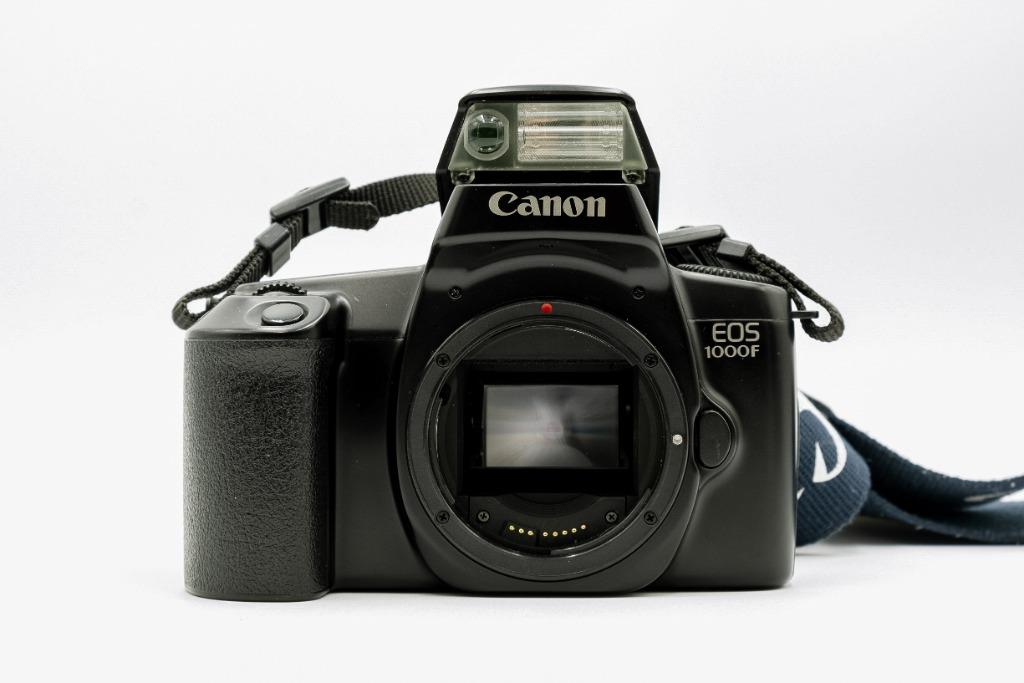 Canon EOS 1000F - Auto Focus 35mm SLR, TV, Hi-fi & Vidéo, Enlèvement ou Envoi, Utilisé, Reflex miroir, Canon