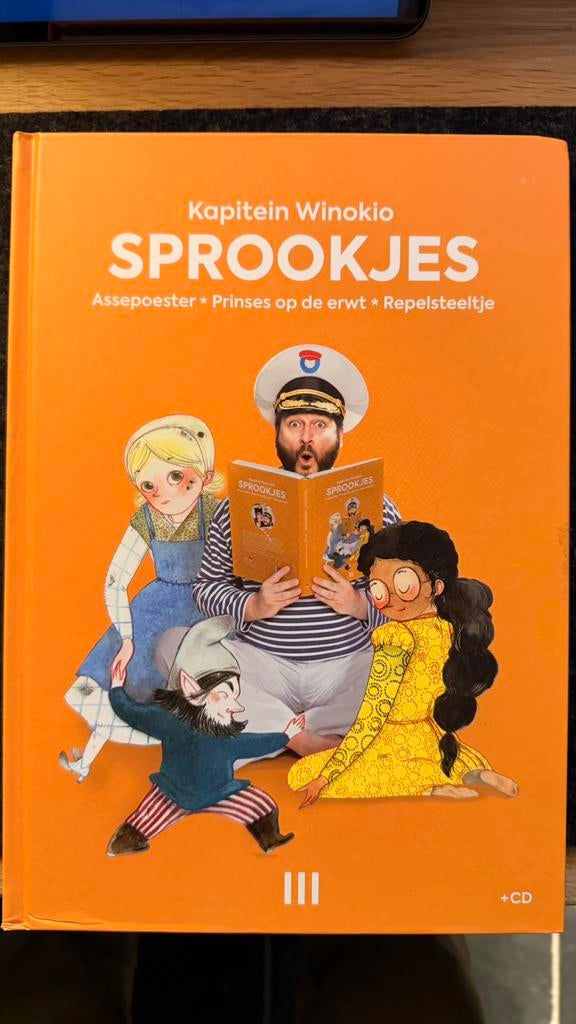 Boek Kapitein Winokio mét cd, Boeken, Ophalen, Zo goed als nieuw