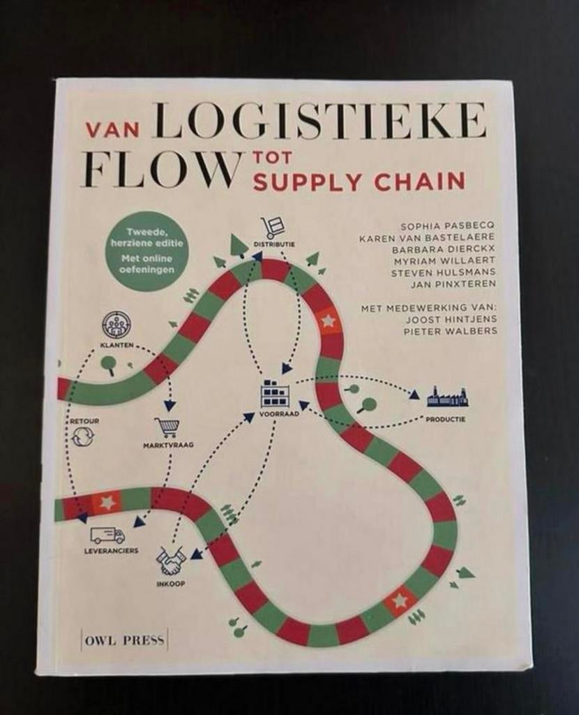 Van logistieke flow tot supply chain, Enlèvement, Comme neuf