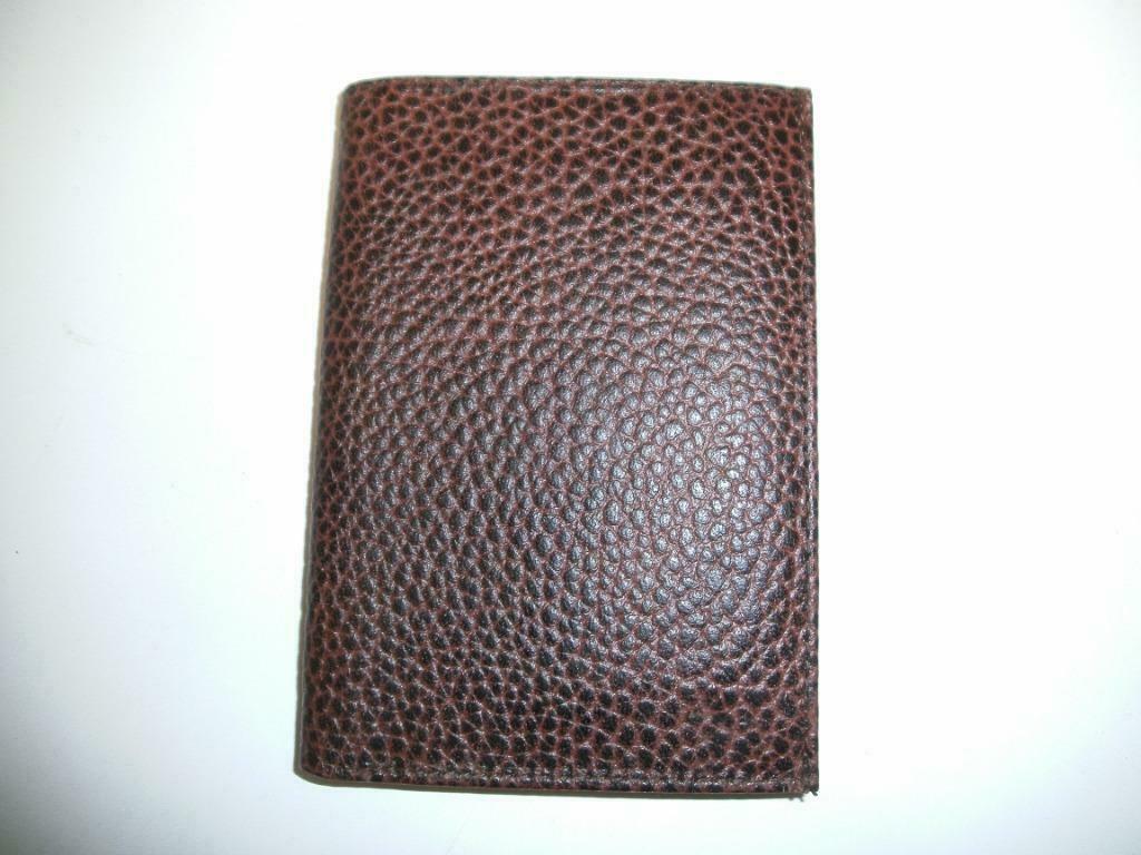 Portefeuille bruin leder (DS203-g), Overige merken, Bruin, Nieuw, Ophalen of Verzenden