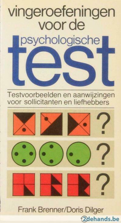 Vingeroefeningen voor de psychologische test, Ophalen of Verzenden, Gelezen