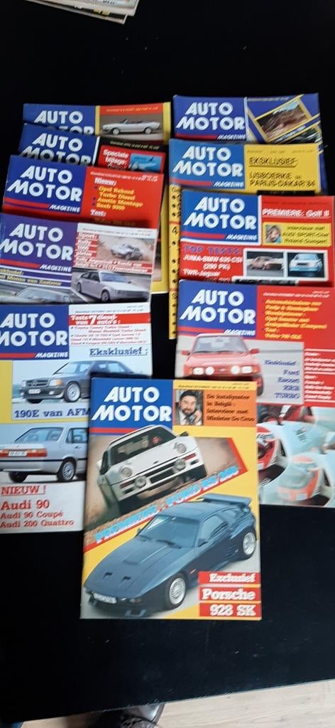 Auto Motor Magazine  1984 10 stuks, Ophalen of Verzenden, Nieuw