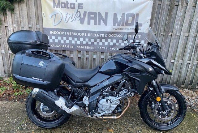 suzuki vstrom 650 bj 2021 zeer goede staat + opties, Permis Moto A, Tourisme, Entreprise, Plus de 35 kW