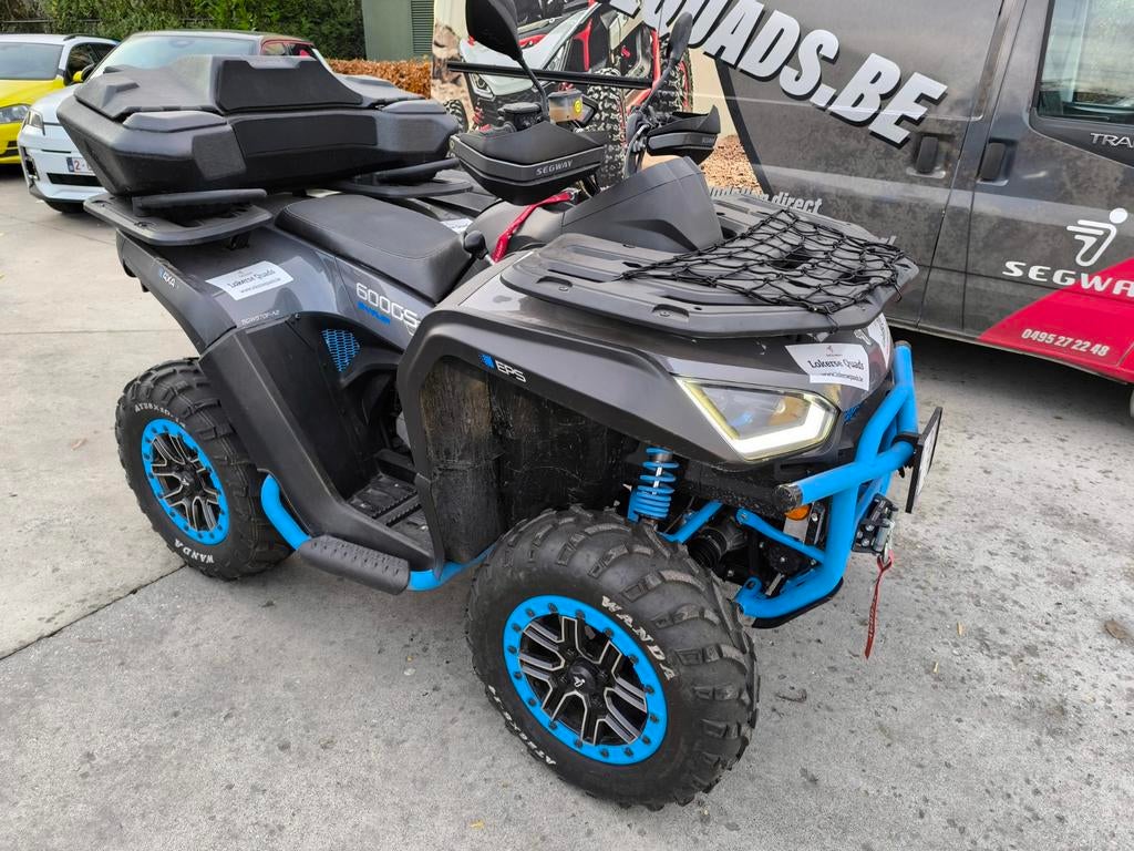 Segway Snarler AT6 Short 600cc 43pk blauw/grijs landbouw ver, Motoren, 12 t/m 35 kW, 600 cc, 1 cilinder