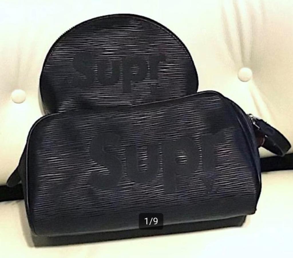LV Supreme toiletzak, Ophalen of Verzenden, Nieuw, Zwart, Heer of Dame