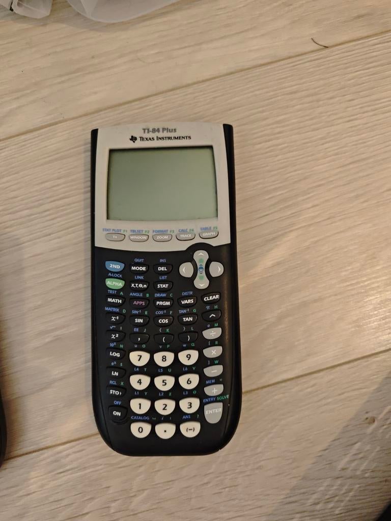 Ti84 plus rekenmachine, Diversen, Ophalen of Verzenden, Grafische rekenmachine, Gebruikt