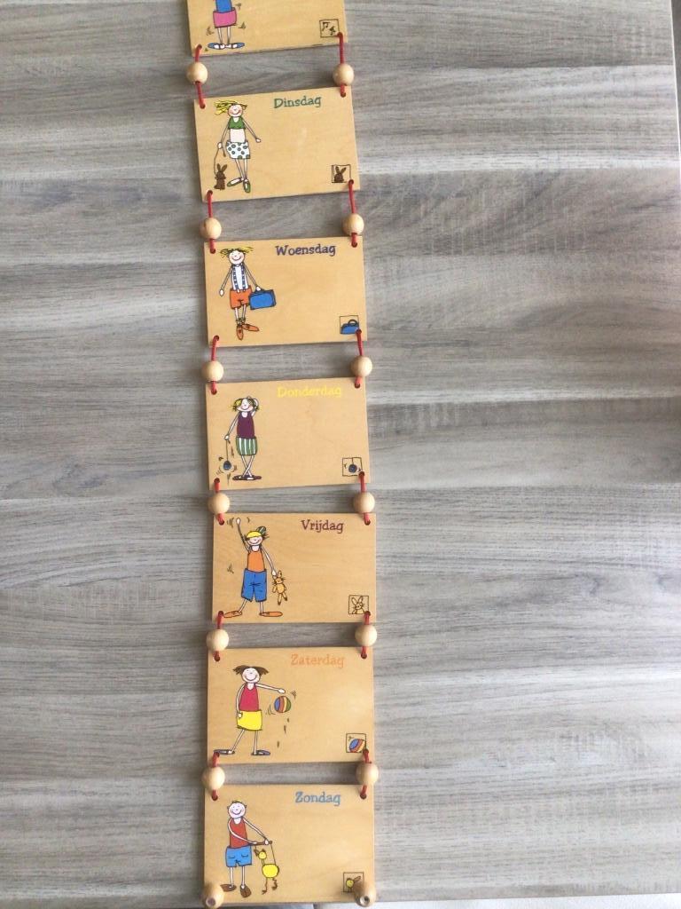 Janbibejan weekkalender, Divers, Calendriers, Enlèvement ou Envoi, Calendrier hebdomadaire, Utilisé