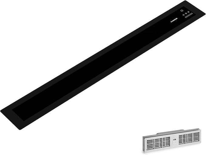 HOTTE ESCAMOTABLE INOX BRISA KLARSTEIN, Electroménager, Hottes, Neuf, Encastré, 800 m³/h ou plus, Moteur, Recyclage, Enlèvement