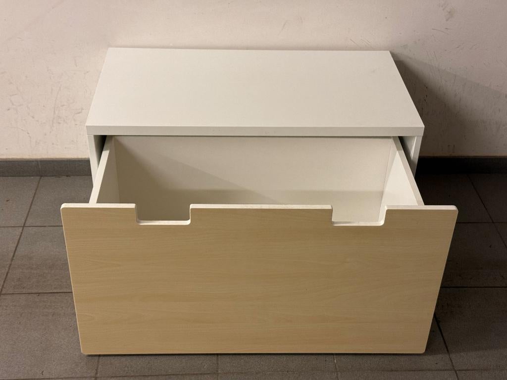 Ensemble de 3 bacs de rangement sur roulettes, Enlèvement, Comme neuf, Autres types