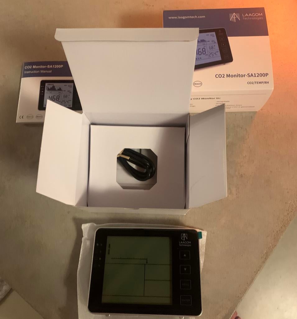 CO2 meter LAAGOMTECH (nieuw), Envoi, Neuf