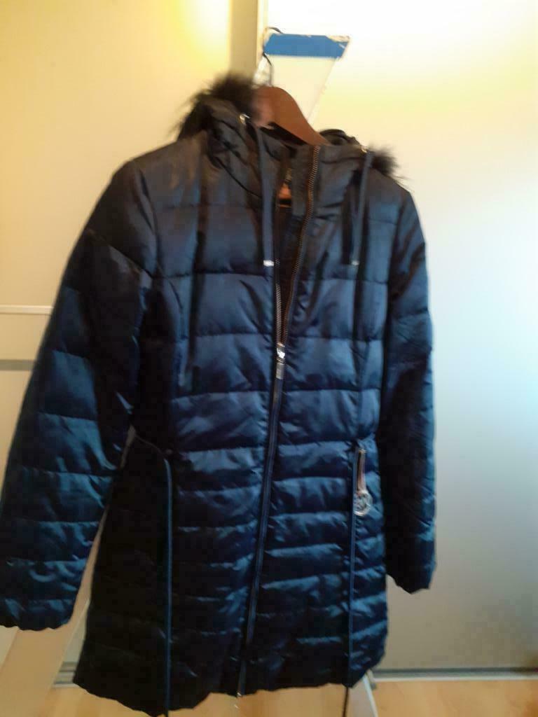 Winterjas Dames River Woods Mt. M, Kleding | Dames, Maat 38/40 (M), Blauw, River Woods, Ophalen of Verzenden
