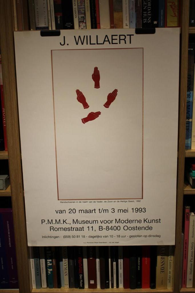 Joseph Willaert affiche PMMK 1993, Ophalen