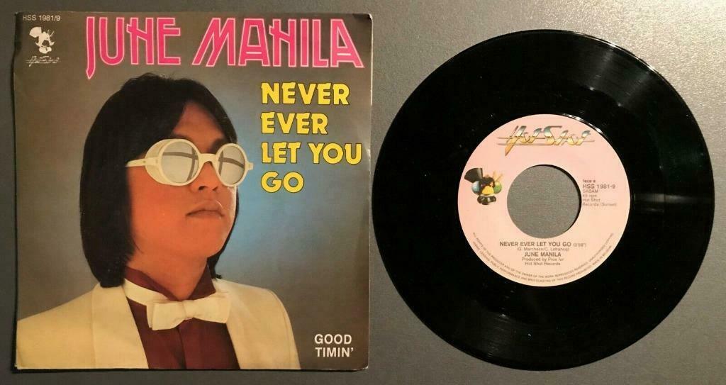 Vinyle de June Manila -, Enlèvement ou Envoi, Utilisé, Autres genres, Single