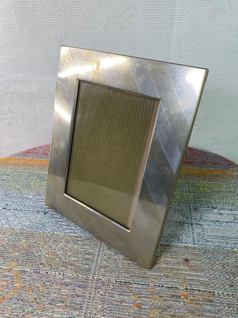 Christofle Verzilverde Fotolijst 17x20 cm Decoratie Art Deco, Huis en Inrichting, Overige materialen, Minder dan 50 cm, Verzenden