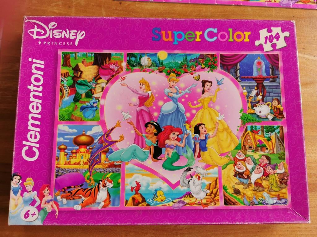 Puzzel Disney prinsessen, Enlèvement ou Envoi, Utilisé, Puzzles